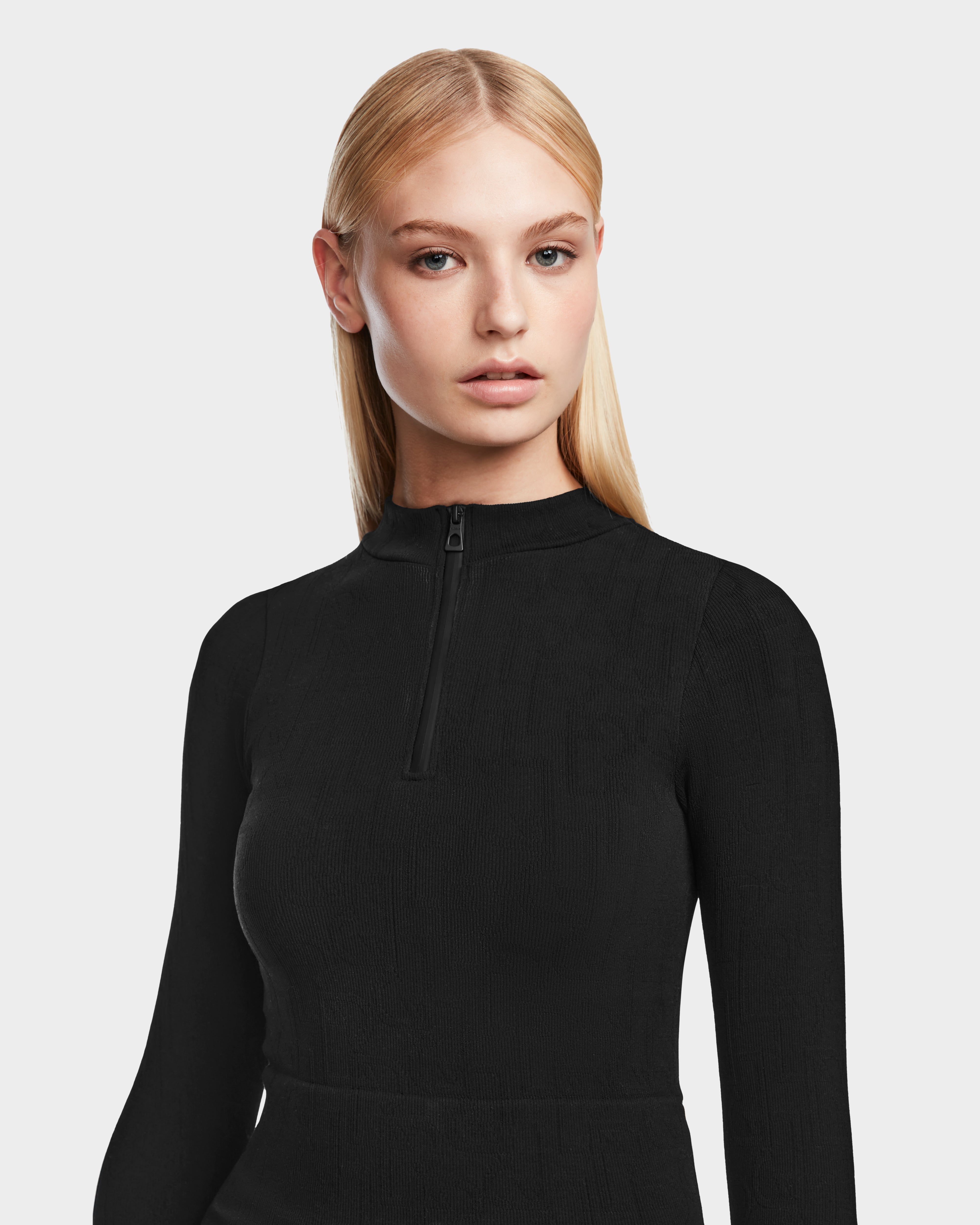 Monogram Print Black